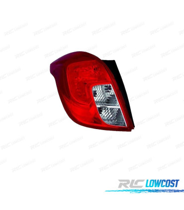FAROLIN ESQ PARA OPEL MOKKA 12-16 BRANCO VERMELHO