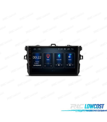 AUTO RÁDIO GPS ANDROID 13 PARA TOYOTA COROLLA 07-13