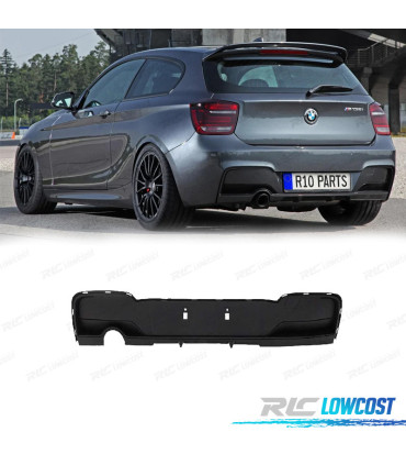 DIFUSOR BMW F20 F21 LOOK M PERFORMANCE PRETO MATE