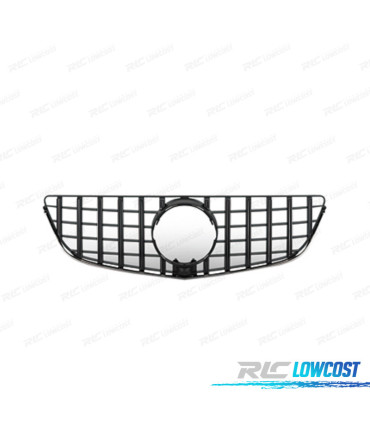 GRELHA MERCEDES CLASE E C207 COUPE 13-15 LOOK GT-R PANAMERICANA PRETO BRILHANTE