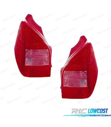 FAROLINS PARA CITROEN C2 03-08 VERMELHO
