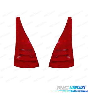 FAROLINS PARA CITROEN C3 02-10 VERMELHO
