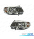 FARÓIS BIXENÓN BMW X1 E84 12-15 LED FUNDO NEGRO