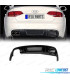 DIFUSOR TRASEIRO AUDI A4 B8 BERLINA AVANT 07-12 LOOK ABT