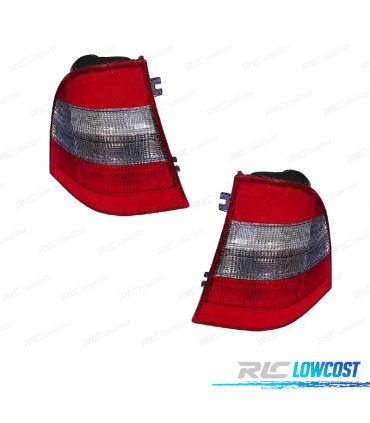 FAROLINS MERCEDES ML CLASSE W163 98-01 FUMADO VERMELHA