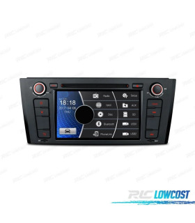 AUTO RADIO 2DIN 7" PARA BMW SERIE 1 E81 E82 E87 E88 04-11 USB GPS TACTIL HD