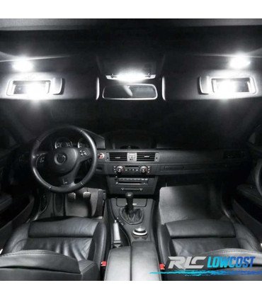 KIT COMPLETO 16 LAMPADAS LED INTERIOR PARA BMW 1 SERIE E88 CONVERTIBLE CABRIO 118I 120D 120I 125I 128I 135I 08-13