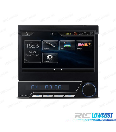 AUTO RADIO GPS UNIVERSAL 1 DIN ECRA TACTIL DE 7" ANDROID 32GB ROM + 2GB DDR3 RAM