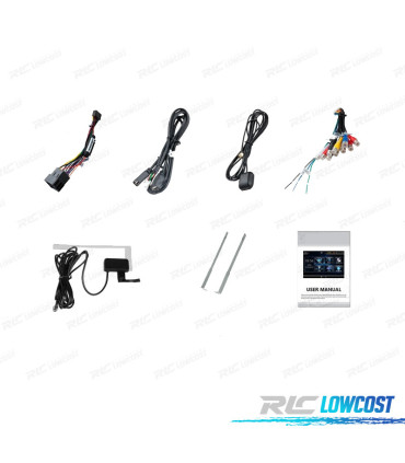 AUTO RADIO GPS UNIVERSAL 1 DIN ECRA TACTIL DE 7" ANDROID 32GB ROM + 2GB DDR3 RAM