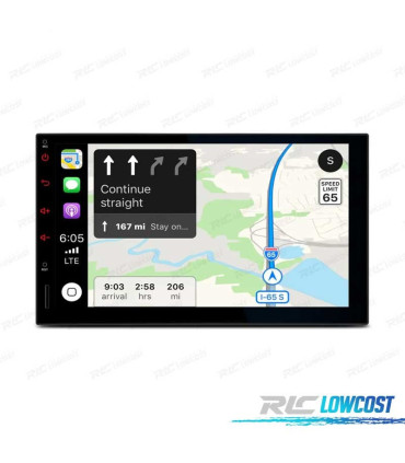 AUTO RADIO GPS UNIVERSAL 2 DIN ECRA TACTIL 10.1" B