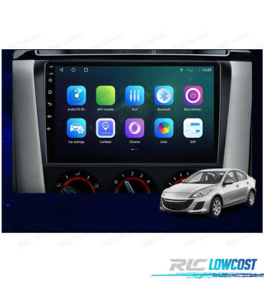 AUTO RADIO GPS ANDROID 11 LCD TÁCTIL 7" PARA MAZDA 3 ANDROID BLUETOOTH