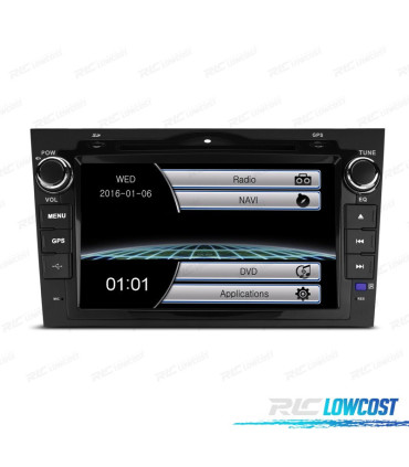 AUTO RADIO TIPO OEM PARA HONDA CRV 07-11 USB GPS TACTIL 7" HD