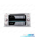 AUTO RADIO 2DIN 7" PARA FORD QUADRADO COLOR CINZA PRATEADO USB GPS TACTIL HD
