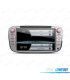 AUTO RADIO 2DIN 7" PARA FORD REDONDO COR CINZA USB GPS TACTIL HD