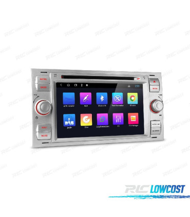 AUTO RADIO GPS ANDROID 12 PARA FORD FOCUS C-MAX FIESTA GALAXY KUGA MONDEO S-MAX TRANSIT
