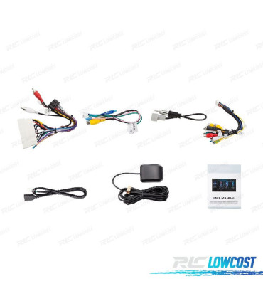 AUTO RADIO GPS ANDROID 10 PARA KIA RIO 4 16-18