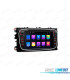 AUTO RADIO ANDROID 11 GPS ECRA TACTIL 7" PARA FORD PRETO
