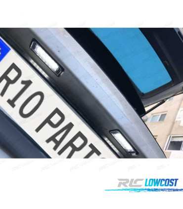 KIT COMPLETO DE 12 LAMPADAS LED INTERIOR PARA VOLKSWAGEN VW POLO MK4 9N 9N3 02-09