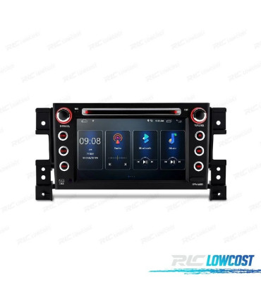 AUTO RADIO GPS ANDROID 12 PARA SUZUKI GRAND VITARA 05-13