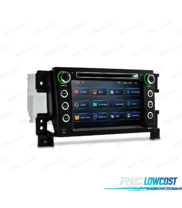 AUTO RADIO GPS ANDROID 14 PARA SUZUKI GRAND VITARA 05-13