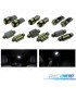 KIT COMPLETO 8 LAMPADAS LED INTERIOR BMW 1 SERIE F20 F21 HATCHBACK 114I 116I 118I 120D 125D 125I M135I XDRIVE 12-14