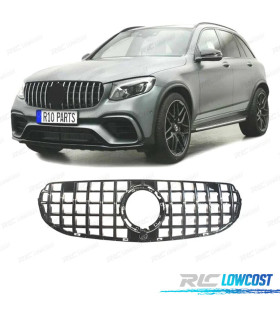 GRELHA FRONTAL MERCEDES CLASE GLC X253 C253 15-19 LOOK GT CROMADO
