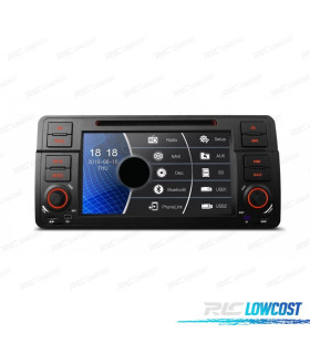 AUTO RADIO 2DIN 7" PARA BMW SERIE 3 E46 98-06 USB GPS TACTIL HD