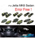 KIT COMPLETO DE 11 LAMPADAS LED INTERIOR PARA VOLKSWAGEN VW JETTA 6 VI MK6 SEDAN 11-18