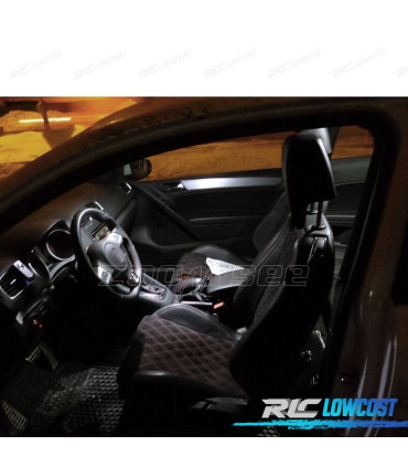 KIT COMPLETO 10 LAMPADAS LED INTERIOR PARA SEAT TOLEDO 3 MK3 5 P 5P2 05-09