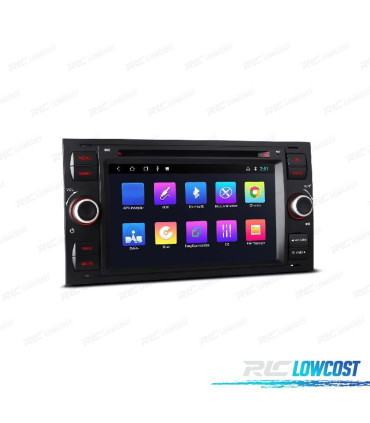 AUTO RADIO GPS ANDROID 11 PARA FORD FOCUS C-MAX S-MAX GALAXY FUSION FIESTA