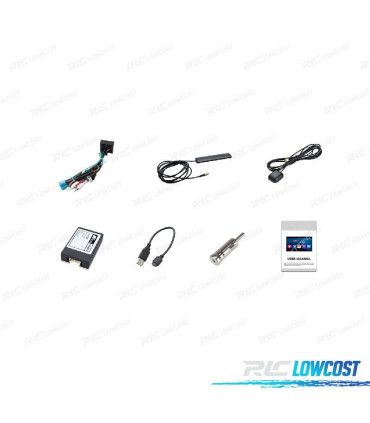 AUTO RADIO GPS ANDROID 11 PARA FORD FOCUS C-MAX S-MAX GALAXY FUSION FIESTA