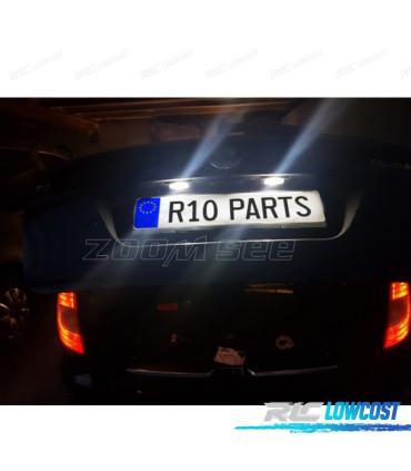 KIT COMPLETO 11 LAMPADAS LED INTERIOR PARA SKODA FABIA 3 MK3 MK III HATCHBACK 15-