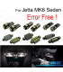 KIT COMPLETO 13 LAMPADAS LED INTERIOR PARA VOLKSWAGEN VW JETTA 6 MK6 MK VI SEDAN 11-18