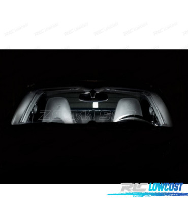 KIT COMPLETO 10 LAMPADAS LED INTERIOR PARA PORSCHE 911 SERIE 997 CARRERA 4S TURBO S 05-11