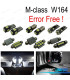 KIT COMPLETO 11 LAMPADAS LED INTERIOR PARA MERCEDES CLASE C W202 C220 C230 C280 C36 AMG 93-99