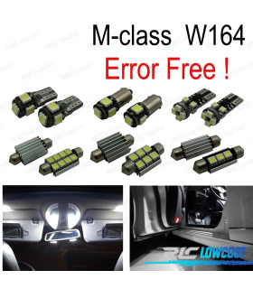 KIT COMPLETO 11 LAMPADAS LED INTERIOR PARA MERCEDES CLASE C W202 C220 C230 C280 C36 AMG 93-99