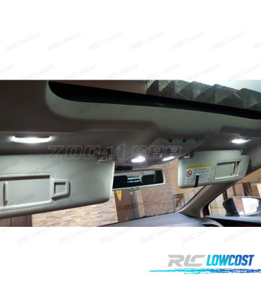 KIT COMPLETO LAMPADAS LED INTERIOR PARA SEAT LEON MK3 5F 5F1 5F5 5F8 13-18