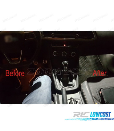 KIT COMPLETO LAMPADAS LED INTERIOR PARA SEAT LEON MK3 5F 5F1 5F5 5F8 13-18