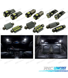 KIT 14 LAMPADAS LED INTERIOR PARA BMW SERIE 3 E46 SEDAN COUPE 323IS 325I 325XI 328I 330I 330XI 325CI 323CI 99-20