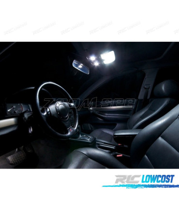 KIT COMPLETO 12 LAMPADAS LED INTERIOR PARA AUDI A4 B5 SEDAN 96-01