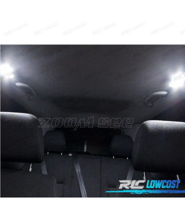 KIT COMPLETO 11 LAMPADAS LED INTERIOR PARA SEAT TOLEDO MK4 KG3 13-17