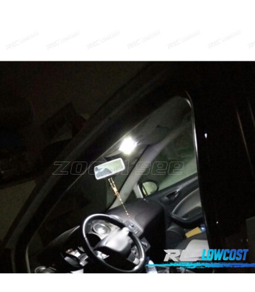 KIT COMPLETO 11 LAMPADAS LED INTERIOR PARA SEAT TOLEDO MK4 KG3 13-17