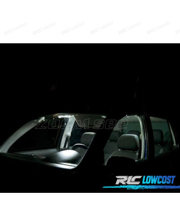 KIT COMPLETO 11 LAMPADAS LED INTERIOR PARA SEAT TOLEDO MK4 KG3 13-17