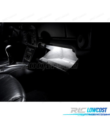 KIT COMPLETO 10 LAMPADAS LED INTERIOR PARA PORSCHE 911 996 CARRERA S TURBO 4S 98-05