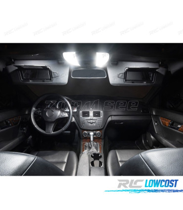 KIT COMPLETO DE 16 LAMPADAS LED INTERIOR PARA MERCEDES CLASE M W163 ML320 ML350 ML430 ML500 ML55 AMG 98-05