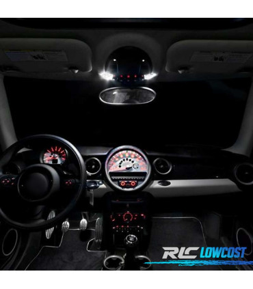 KIT COMPLETO 12 LAMPADAS LED INTERIOR PARA MINI COOPER R56 07-10