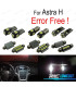 KIT COMPLETO 13 LAMPADAS LED INTERIOR PARA OPEL ASTRA H OPC GTC CARAVANA BERLINA ESTATE HATCHBACK 04-09