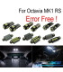 KIT COMPLETO 10 LAMPADAS LED INTERIOR PARA SKODA OCTAVIA MK 1 MKI RS 1U2 96-04