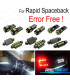 KIT COMPLETO DE 11 LAMPADAS LED INTERIOR PARA SKODA OCTAVIA SPACEBACK NH1 12-
