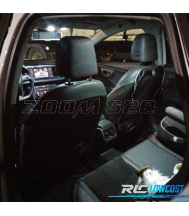 KIT COMPLETO DE 11 LAMPADAS LED INTERIOR PARA SKODA OCTAVIA SPACEBACK NH1 12-